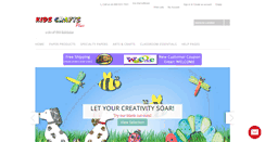 Desktop Screenshot of kidscraftsplus.com